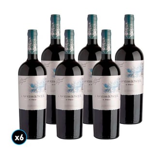 CAJA CASAS DEL BOSQUE GR (Cabernet Sauvignon): 6x Vino Casas del Bosque Gran Reserva Cabernet Sauvignon 750cc