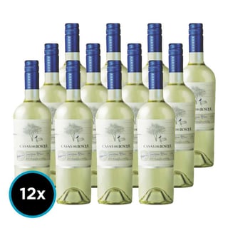 CAJA CASAS DEL BOSQUE RESERVA SAUVIGNON BLANC: 12x Vino Casas del Bosque Reserva Sauvignon Blanc 750cc