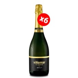 Caja de 6 Espumante Viña Mar Brut ($4.990 c/u) Semanal