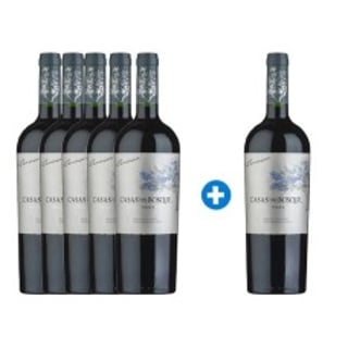 Caja de 6 unidades Casas del Bosque Gran Reserva Carmenere 5*6 (PAGUE 5, LLEVE 6) ($7.491 c/u)