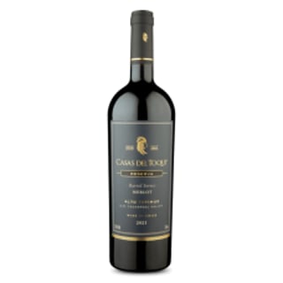 Caja de 6 unidades Casas del Toqui Barrel Series Reserva Merlot ($4.290 c/u)