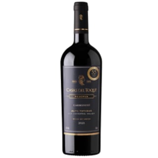 Caja de 6 unidades Casas del Toqui Reserva Carmenere ($4.290 c/u)
