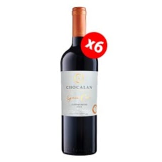 Caja de 6 unidades Chocalan Grand Cuvée Carmenere ($4.990 c/u) Semanal