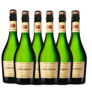 Caja de 6 unidades Espumante Undurraga Brut Royal ($3.990 c/u) Semanal