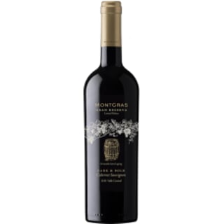 Caja de 6 unidades MontGras Gran Reserva Cabernet Sauvignon, Dark&Bold ($3.990 c/u)