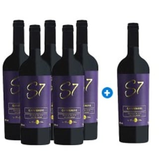 Caja de 6 unidades Single Block , S7 Carmenere, Viña Casa Silva (PAGUE 5 LLEVE 6)