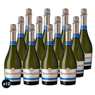 CAJA ESPUMANTE VALDIVIESO BRUT: 12x Espumante Valdivieso Brut 750cc