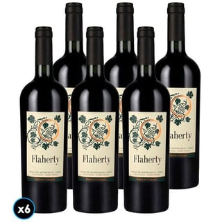 CAJA FLAHERTY ACONCAGUA (Blend): 6x Vino Flaherty Blend (SY/CS/PS/TE) Aconcagua 750cc