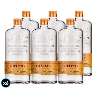 CAJA GIN MG: 6x Gin MG 700cc