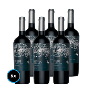 CAJA ODFJELL ORZADA (Carignan): 6x Vinos Odfjell Orzada Carignan 750cc