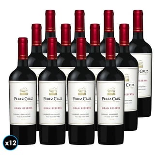 CAJA PEREZ CRUZ GR (Cabernet Sauvignon): 12x Vino Perez Cruz Gran Reserva Cabernet Sauvignon 750cc