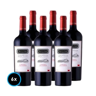 CAJA SANTA EMA SELECT TERROIR (Cabernet Sauvignon): 6x Vino Santa Ema Select Terroir Reserva Cabernet Sauvignon 750cc