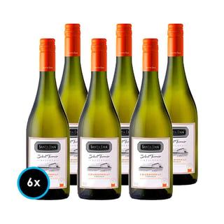 CAJA SANTA EMA SELECT TERROIR (Chardonnay): 6x Vino Santa Ema Select Terroir Reserva Chardonnay 750cc