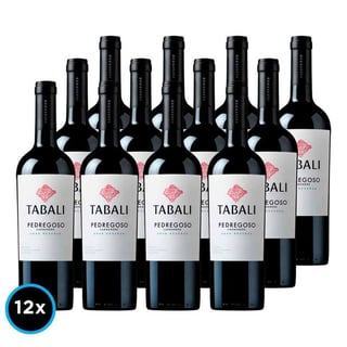 CAJA TABALI PEDREGOSO (Carmenere): 12x Vino Tabali Pedregoso Gran Reserva Carmenere 750cc
