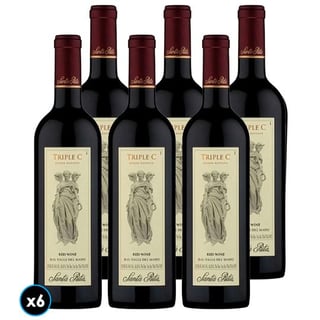 CAJA TRIPLE C: 6x Vino Triple C 750cc