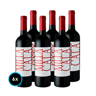CAJA VIK MILLA CALA: 6x Vino Vik Milla Cala Ensamblaje 750cc