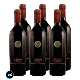 CAJA VINO ICONO ANTAWARA LA ESTRELLA (Red Blend): 6x Vino Antawara La Estrella Red Blend 750cc