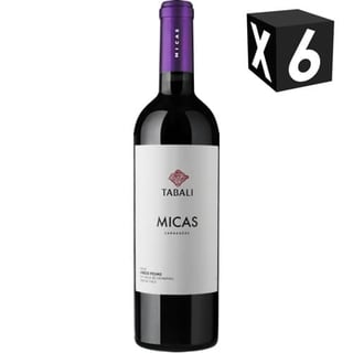 Caja X 6 Tabali Micas Carmenere