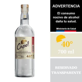 Capel Transparente 40° 700 Ml.