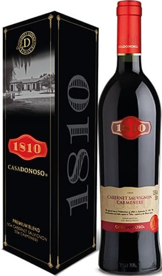 Casa Donoso 1810 Cabernet Sauvignon / Carmenere 2022 En Estuche