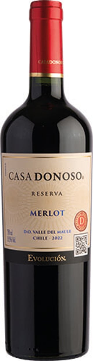 Casa Donoso Evolucion Merlot Reserva 2022