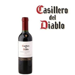 Casillero Del Diablo 375cc Botellin Cabernet