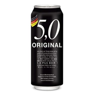 Cerveza 5.0 Original Pils Beer 500cc