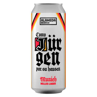 Cerveza Alameda Como Jürgen por su Hausen Lata 473cc