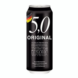 Cerveza Alemana 5,0 Original Pils Beer - Lata 500cc