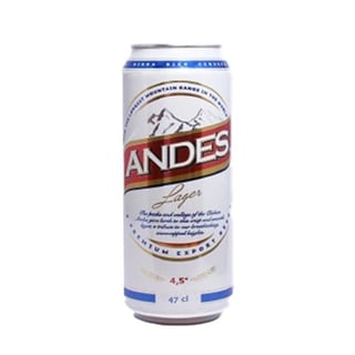 Cerveza Andes Lager Lata 470 Cc
