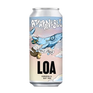 Cerveza artesanal Loa atrapanubes pale lager lata 470 cc