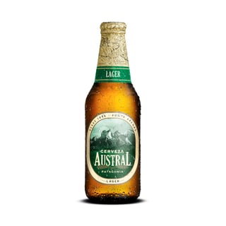 Cerveza Austral Lager 330cc (12 unidades)