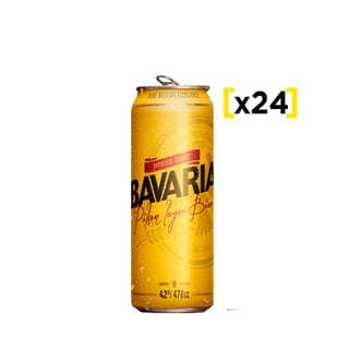 Cerveza Bavaria Lata 470cc X24