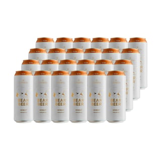 Cerveza Bear Beer Trigo Lata 500cc X24