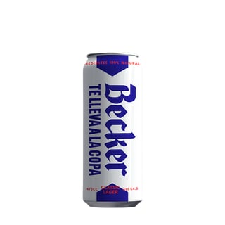 Cerveza Becker Lata 473 Cc