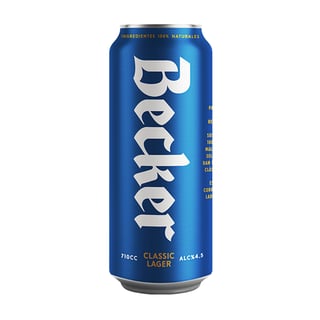 Cerveza Becker Lata 710 Cc