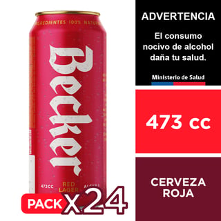"Cerveza Becker Roja 5