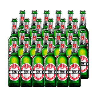 Cerveza Beck's Lager Botella 330cc X24