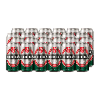 Cerveza Beck's Lager Lata 330cc X24