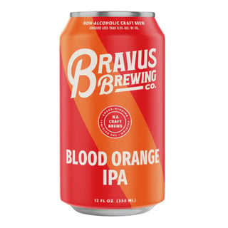 Cerveza Bravus Brewing Blood Orange IPA Sin Alcohol 355cc
