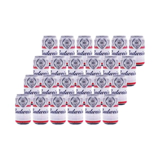 Cerveza Budweiser Lager Lata 355cc X24