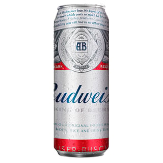 Cerveza Budweiser Lager Lata 710cc