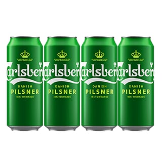 Cerveza Carlsberg Lager Lata 500cc X4