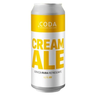 Cerveza CODA Cream Ale Lata 470cc