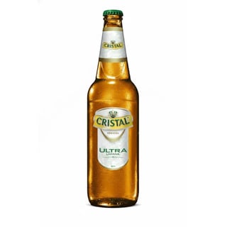 Cerveza Cristal ultra liviana botella 650 cc