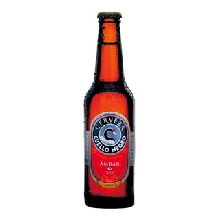 Cerveza Cuello Negro Ámbar - Botella 330cc