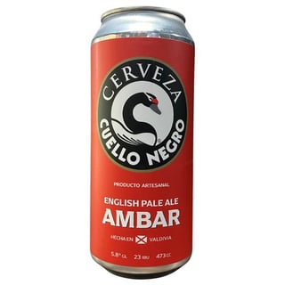 Cerveza Cuello Negro Ambar Lata 473cc