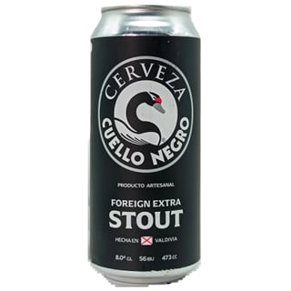 Cerveza Cuello Negro Stout Lata 473cc