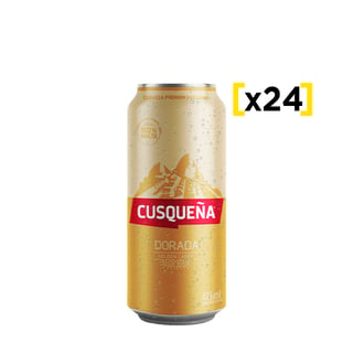 Cerveza Cusque�a Lata 473 Cc X24