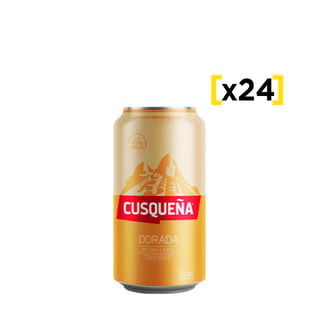 Cerveza Cusqueña Lager Lata 354cc X24